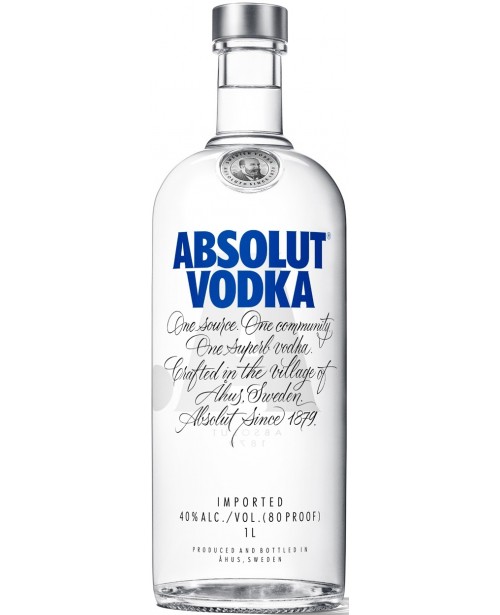 Absolut Blue 1L Top Absolut Blue 1L Top